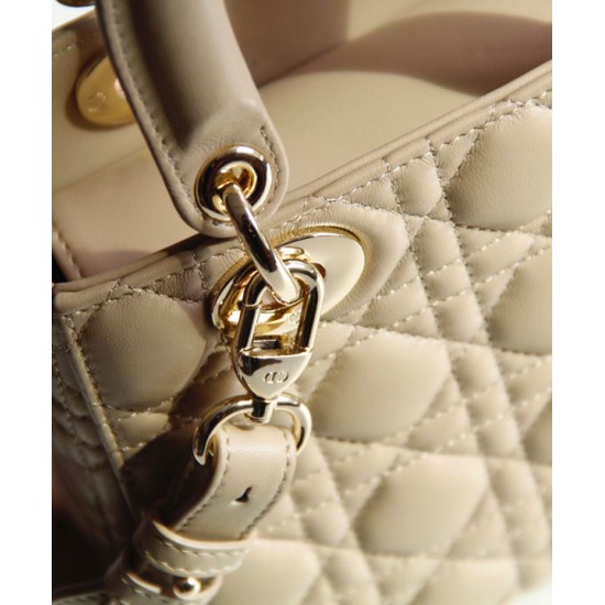 Replica Christian Dior Lady Dior My Abcdior Bag Apricot Fake Christian Dior Lady Dior My Abcdior Bag Apricot Replica