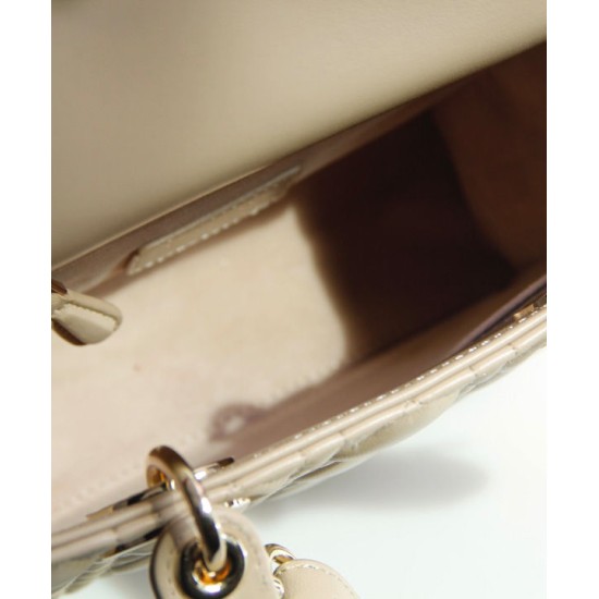 Replica Christian Dior Lady Dior My Abcdior Bag Apricot Fake Christian Dior Lady Dior My Abcdior Bag Apricot Replica