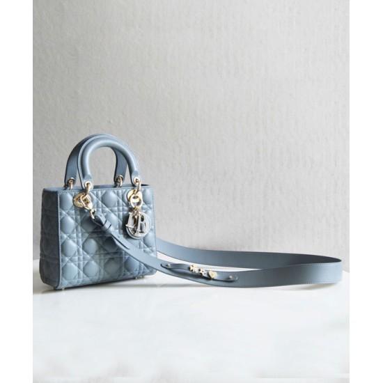 Replica Christian Dior Lady Dior My Abcdior Bag Light Blue Fake Christian Dior Lady Dior My Abcdior Bag Light Blue Replica
