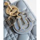 Replica Christian Dior Lady Dior My Abcdior Bag Light Blue Fake Christian Dior Lady Dior My Abcdior Bag Light Blue Replica