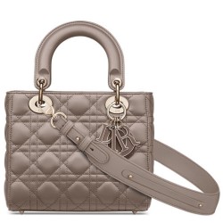 Replica Christian Dior Lady Dior My Abcdior Bag Light Coffee