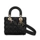 Replica Christian Dior Lady Dior My Abcdior Bag Black Fake Christian Dior Lady Dior My Abcdior Bag Black Replica