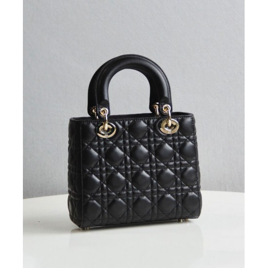 Replica Christian Dior Lady Dior My Abcdior Bag Black Fake Christian Dior Lady Dior My Abcdior Bag Black Replica