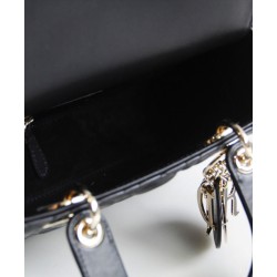 Replica Christian Dior Lady Dior My Abcdior Bag Black Fake Christian Dior Lady Dior My Abcdior Bag Black Replica