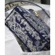 Replica Christian Dior Medium Lady D-Lite Bag Dark Blue Replica Christian Dior Medium Lady D-Lite Bag Dark Blue