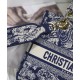 Replica Christian Dior Medium Lady D-Lite Bag Dark Blue Replica Christian Dior Medium Lady D-Lite Bag Dark Blue