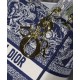 Replica Christian Dior Medium Lady D-Lite Bag Dark Blue Replica Christian Dior Medium Lady D-Lite Bag Dark Blue