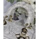 Fake Christian Dior Medium Lady D-Lite Bag Gray Replica Replica Christian Dior Medium Lady D-Lite Bag Gray