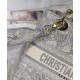 Fake Christian Dior Medium Lady D-Lite Bag Gray Replica Replica Christian Dior Medium Lady D-Lite Bag Gray