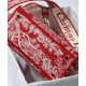 Replica Christian Dior Medium Lady D-Lite Bag Red Fake Christian Dior Medium Lady D-Lite Bag Red Replica