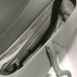 Replica Christian Dior Saddle Ultra-Matte Bag Gray