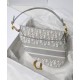 Replica Christian Dior Saddle Original Oblique Embroidered Canvas Bag Gray Fake Christian Dior Saddle Original Oblique Embroidered Canvas Bag Gray Replica