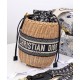Replica Christian Dior Wicker Bucket Bag Apricot Replica Christian Dior Wicker Bucket Bag Apricot