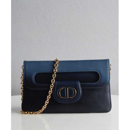 Replica Christian Dior Medium Diordouble Bag Blue Fake Christian Dior Medium Diordouble Bag Blue Replica