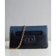 Replica Christian Dior Medium Diordouble Bag Blue Fake Christian Dior Medium Diordouble Bag Blue Replica