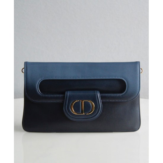 Replica Christian Dior Medium Diordouble Bag Blue Fake Christian Dior Medium Diordouble Bag Blue Replica