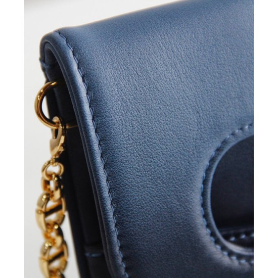 Replica Christian Dior Medium Diordouble Bag Blue Fake Christian Dior Medium Diordouble Bag Blue Replica