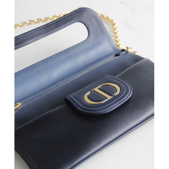 Replica Christian Dior Medium Diordouble Bag Blue Fake Christian Dior Medium Diordouble Bag Blue Replica