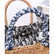 Fake Christian Dior Wicker Basket Bag Apricot Replica Replica Christian Dior Wicker Basket Bag Apricot