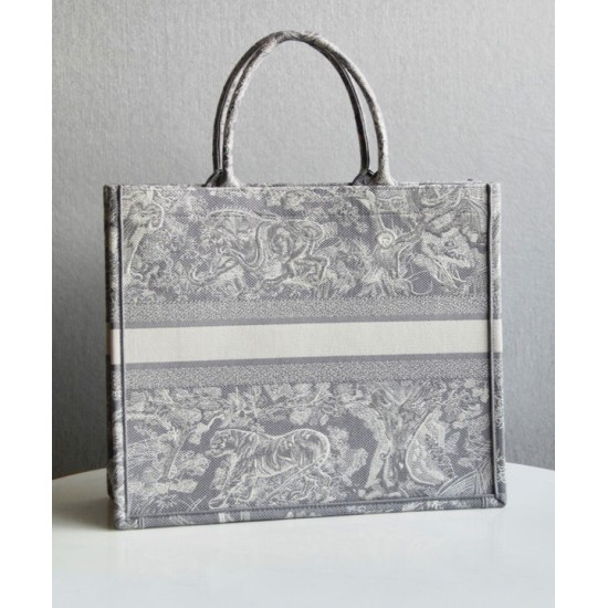 Replica Christian Dior Book Tote Gray Fake Christian Dior Book Tote Gray Replica