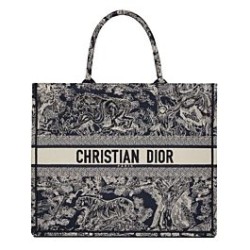Replica Christian Dior Book Tote Black