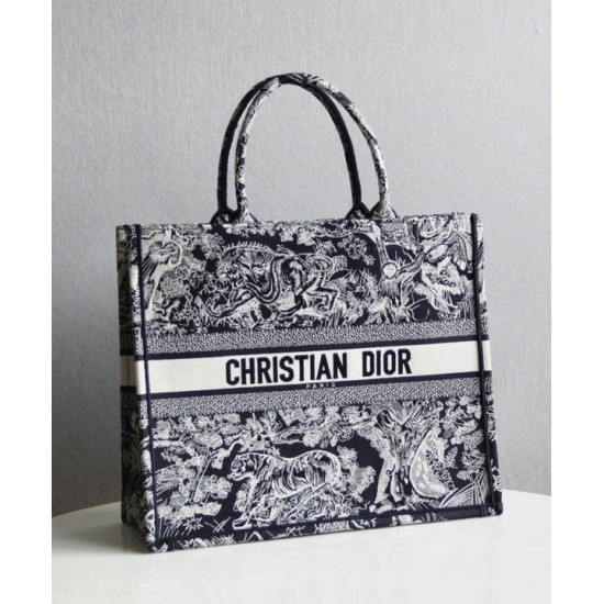 Replica Christian Dior Book Tote Black Replica Christian Dior Book Tote Black