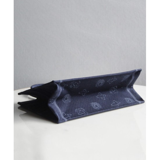 Replica Christian Dior Small Dior Book Tote Blue Replica Christian Dior Small Dior Book Tote Blue