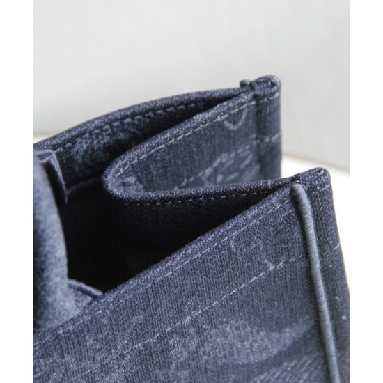 Replica Christian Dior Small Dior Book Tote Blue Replica Christian Dior Small Dior Book Tote Blue