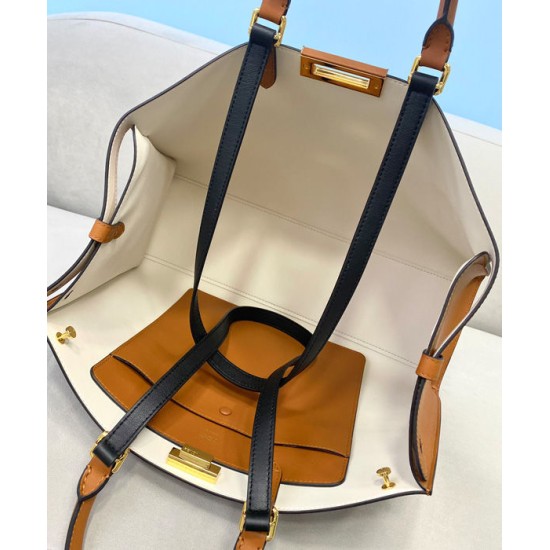 Replica Peekaboo X-Tote Small Bag Light Coffee Fake Peekaboo X-Tote Small Bag Light Coffee Replica