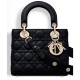 Fake Dior Lady Dior Bag Black Replica Fake Dior Lady Dior Bag Black Replica