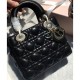 Fake Dior Lady Dior Bag Black Replica Fake Dior Lady Dior Bag Black Replica