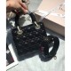 Fake Dior Lady Dior Bag Black Replica Fake Dior Lady Dior Bag Black Replica