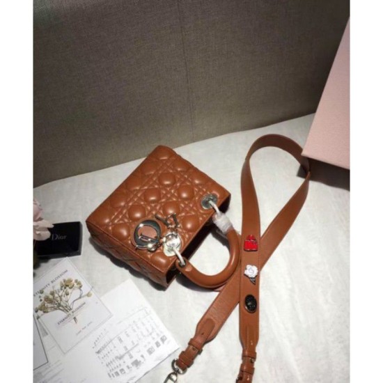 Replica Dior Lady Dior Bag Light Coffee Replica Dior Lady Dior Bag Light Coffee