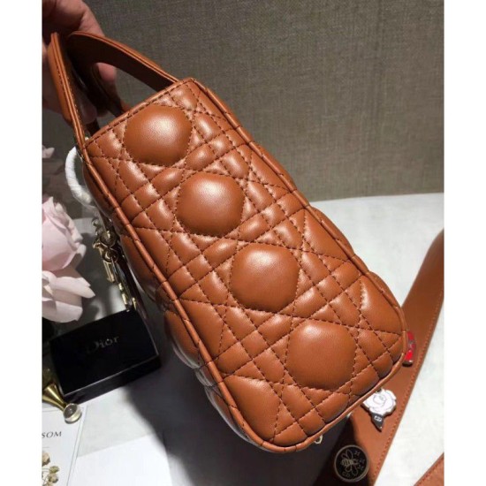 Replica Dior Lady Dior Bag Light Coffee Replica Dior Lady Dior Bag Light Coffee