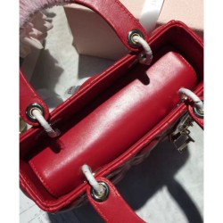 Replica Dior Lady Dior Bag Red