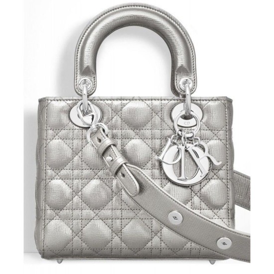 Replica Dior Lady Dior Bag Silver Replica Dior Lady Dior Bag Silver