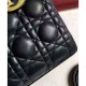 Fake Dior Lady Dior Medium Classic Tote Bag With Lambskin Black Replica Replica Dior Lady Dior Medium Classic Tote Bag With Lambskin Black