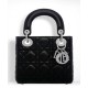Replica Dior Lady Dior Mini Classic Tote Bag With Lambskin Black Replica Dior Lady Dior Mini Classic Tote Bag With Lambskin Black