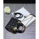 Replica Dior Lady Dior Mini Classic Tote Bag With Lambskin Black Fake Dior Lady Dior Mini Classic Tote Bag With Lambskin Black Replica