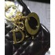 Replica Dior Lady Dior Mini Classic Tote Bag With Lambskin Black Fake Dior Lady Dior Mini Classic Tote Bag With Lambskin Black Replica