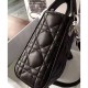 Replica Dior Lady Dior Mini Classic Tote Bag With Lambskin Black Replica Dior Lady Dior Mini Classic Tote Bag With Lambskin Black