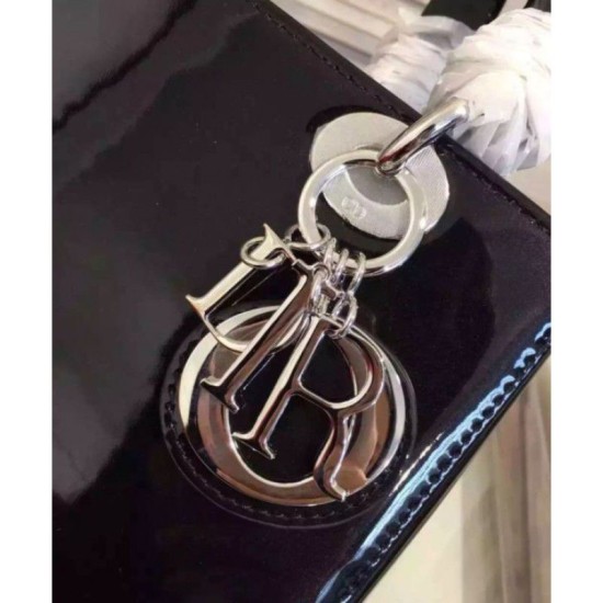 Fake Lady Dior Patent Bag Black Replica Fake Lady Dior Patent Bag Black Replica
