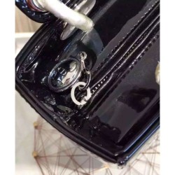 Fake Lady Dior Patent Bag Black Replica Fake Lady Dior Patent Bag Black Replica