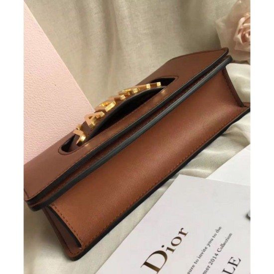 Fake Dior J'ADIOR Flap Bag With Chain In Calfskin M9000 Coffee Replica Replica Dior J'ADIOR Flap Bag With Chain In Calfskin M9000 Coffee