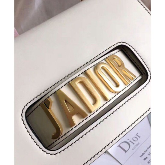 Replica Dior J'ADIOR Flap Bag With Chain In Calfskin M9000 White Fake Dior J'ADIOR Flap Bag With Chain In Calfskin M9000 White Replica
