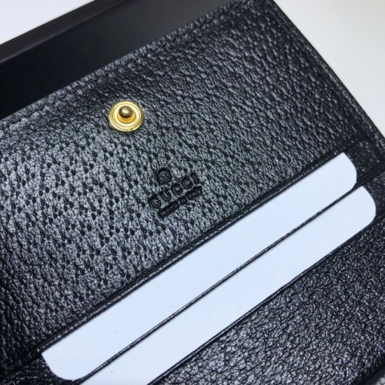 Replica Gucci Ophidia GG Card Case 523155 Black