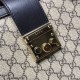 Replica Gucci Padlock Medium GG Shoulder Bag 479197 Black Fake Gucci Padlock Medium GG Shoulder Bag 479197 Black Replica