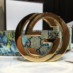 Replica Gucci Belt Flower Golden