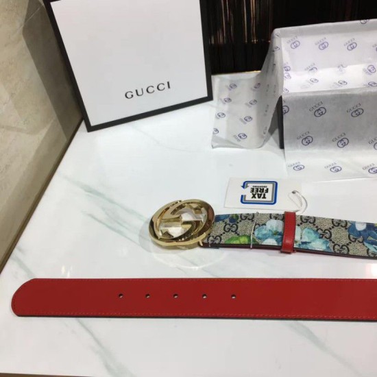 Replica Gucci Belt Flower Golden