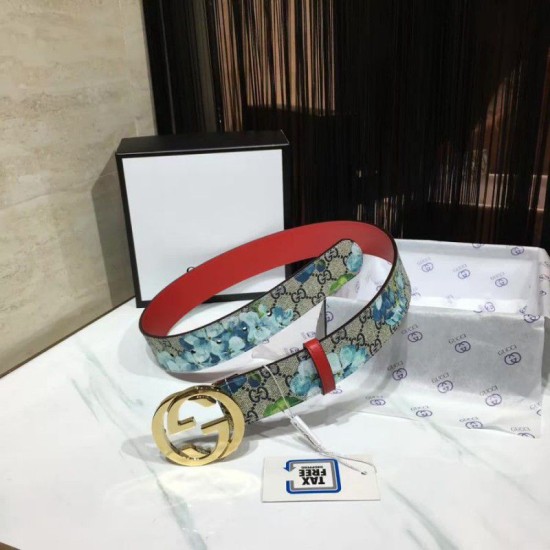 Replica Gucci Belt Flower Golden